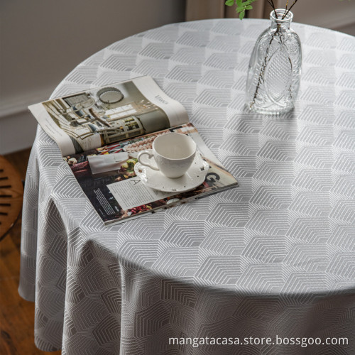 Round Polyester Waterproof Table Covers